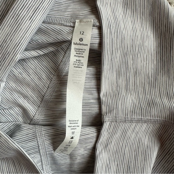 Lululemon Wunder Under Hi-Rise 7/8 Tight Wee Are From Space Nimbus Sz 12 - Picture 5 of 8